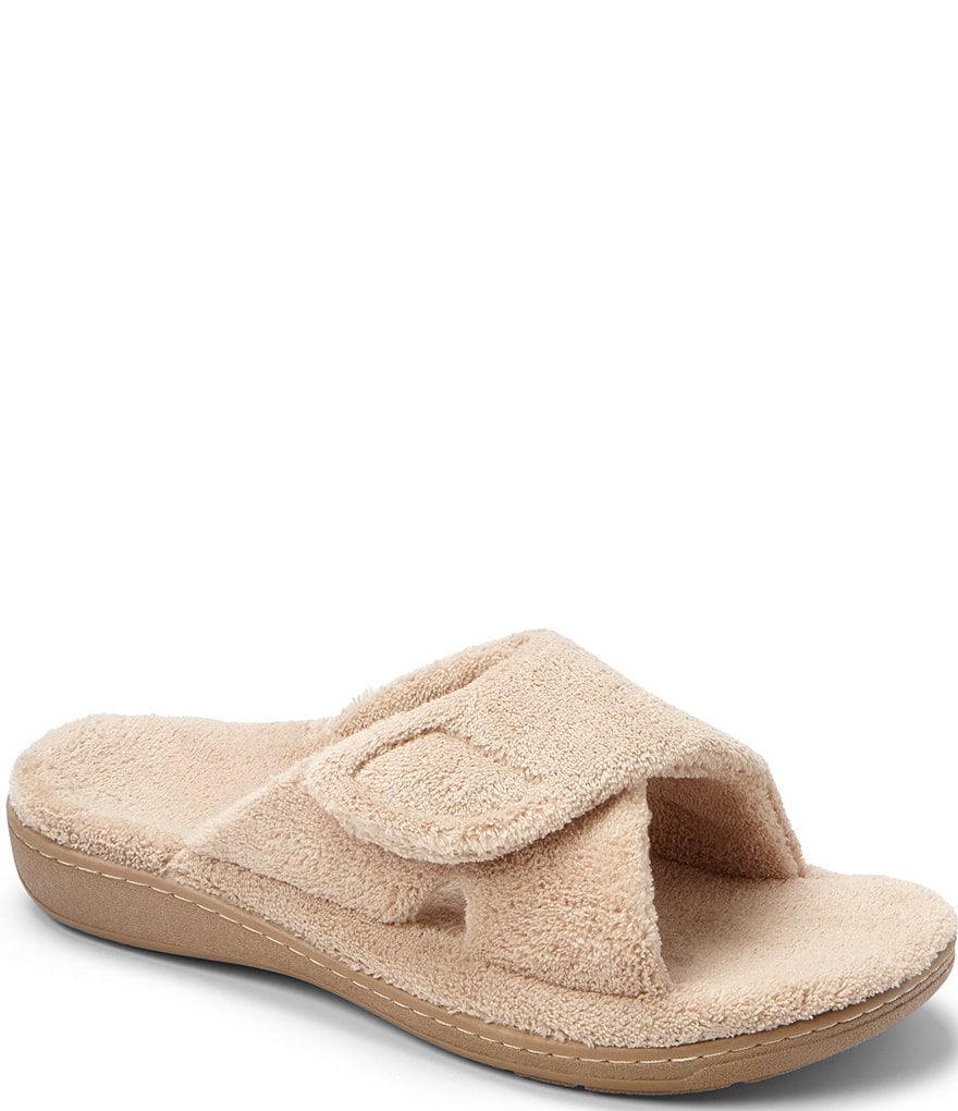 Cabernet Microfiber Terry Slippers