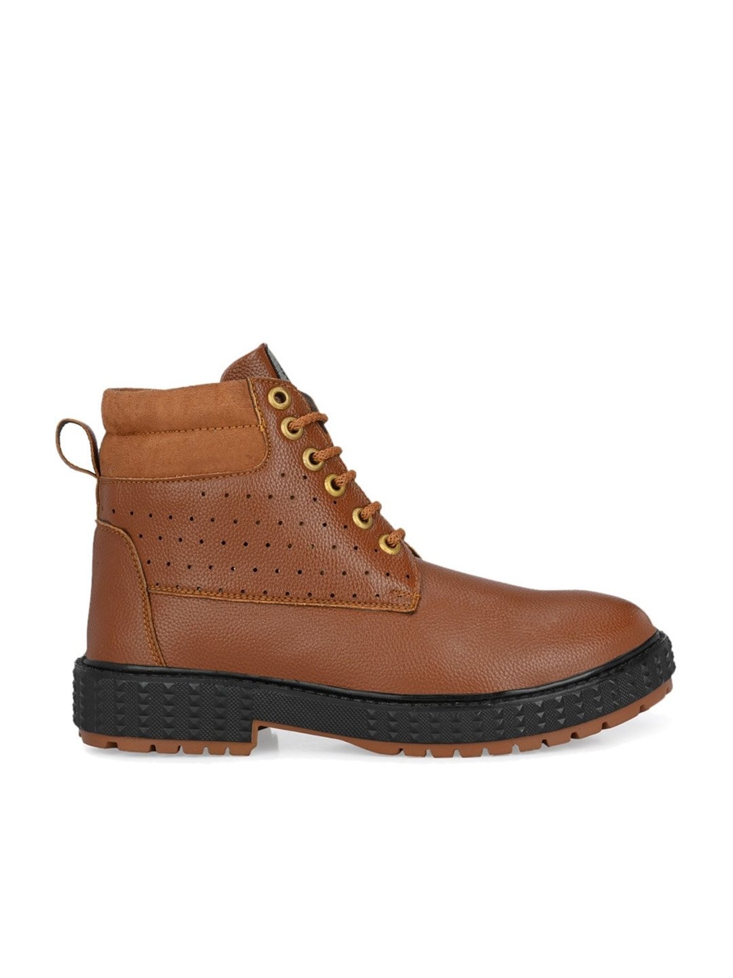 Prolific Men's Tan Derby Boots