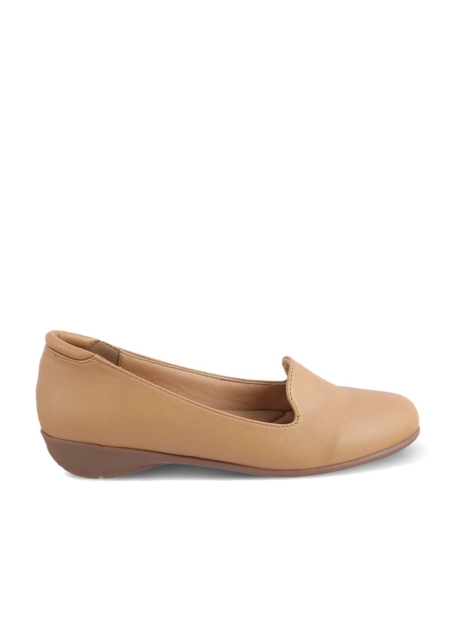 Tresmode Women's Beige Flat Ballets