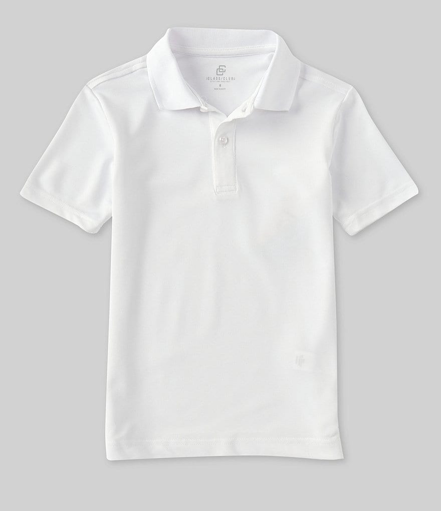Nautica Big Boys 8-20 Short-Sleeve Vertical Logo Polo