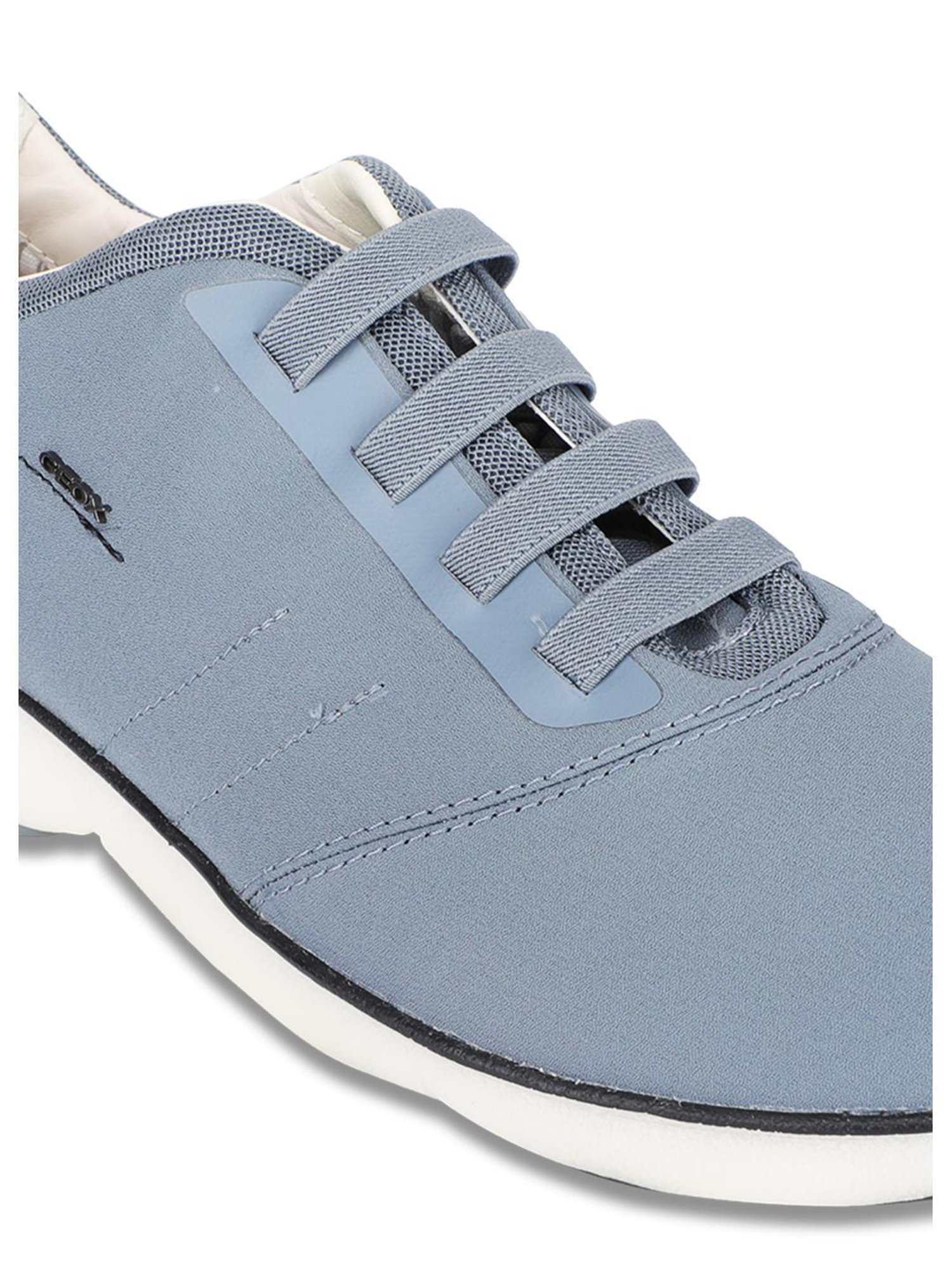 Geox Men's Ice Blue Casual Sneakers