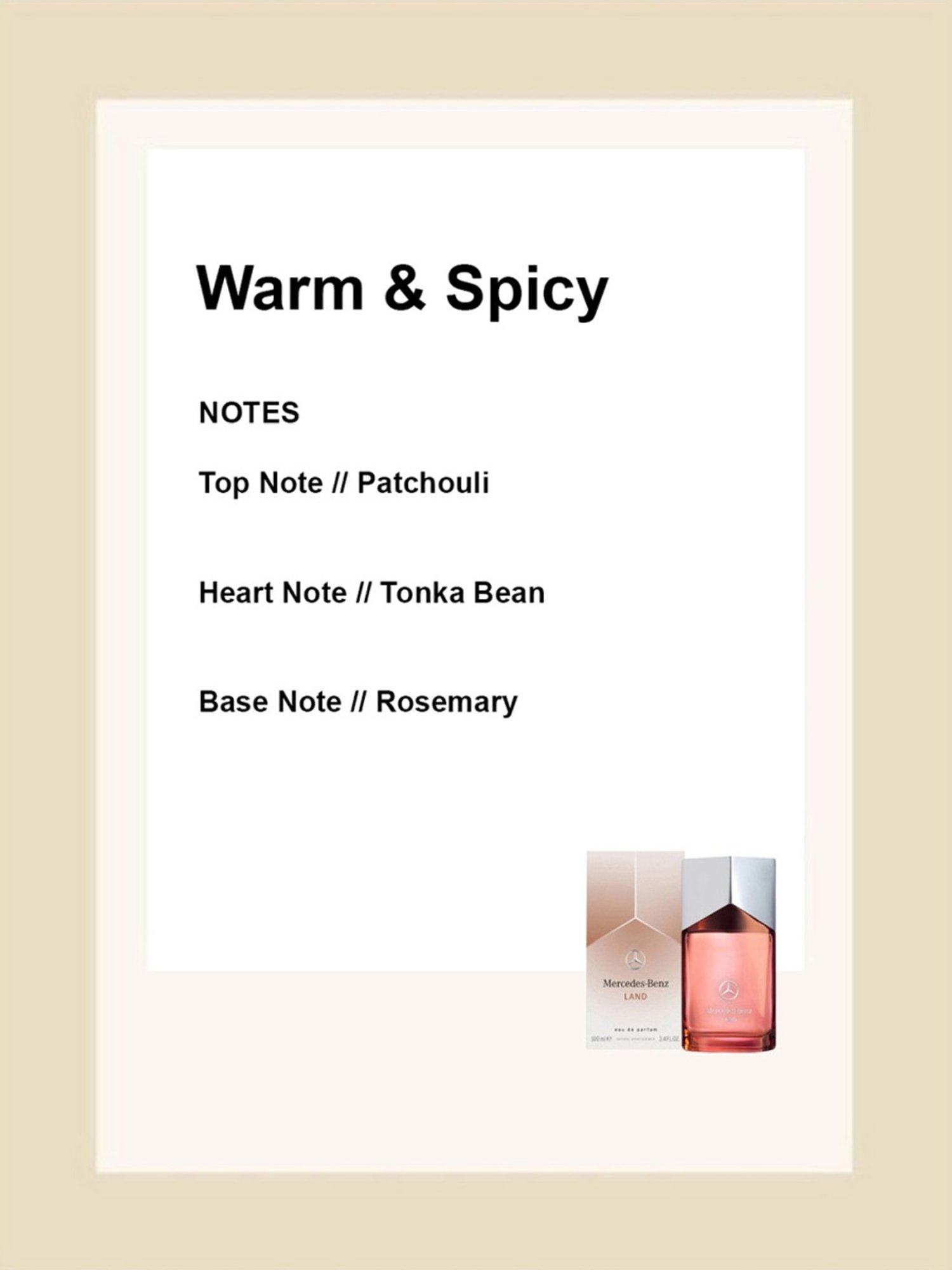 Mercedes Benz Land Eau de Parfum for Men - 100 ml