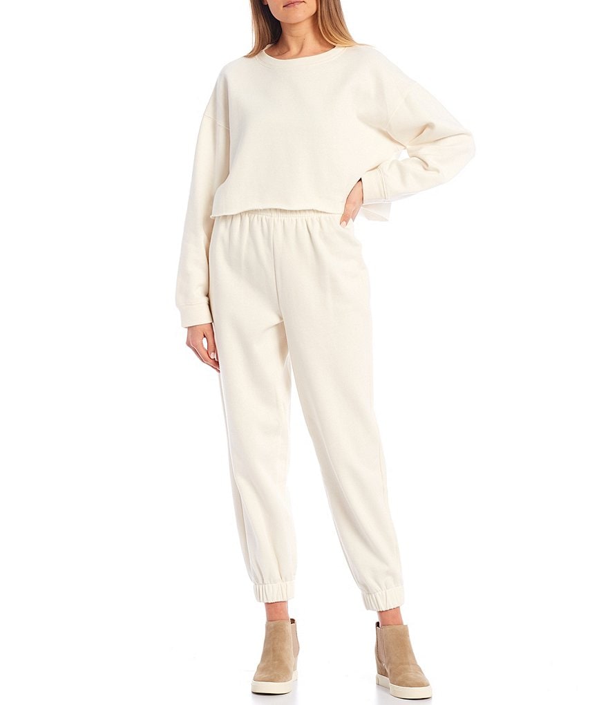 Angie High Rise Stripe Cargo Jogger Pants
