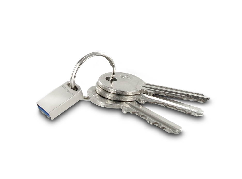 Integral 128GB Metal Fusion USB3.0 Ultra Small Flash Drive Model INFD128GBFUS3.0