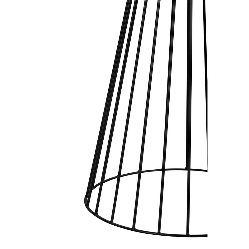 Element Round Side Table Black - Adore Decor