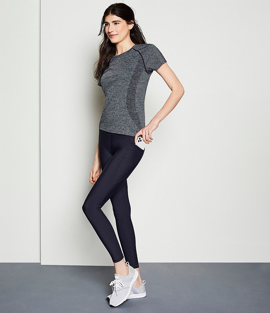 Kinesis High Rise Moisture Wicking Ankle Leggings