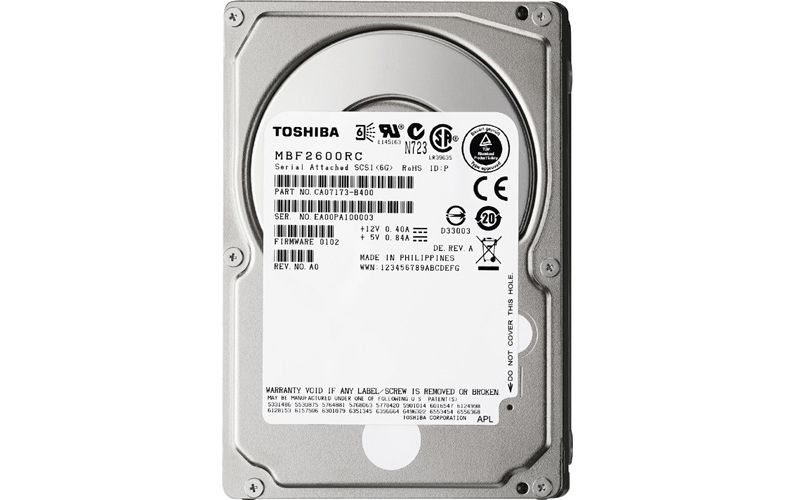Toshiba - IMSourcing IMS SPARE MBF2-RC MBF2600RC 600GB 2.5" Internal Hard Drive - 10025rpm - 16 MB Buffer - Hot Swappable