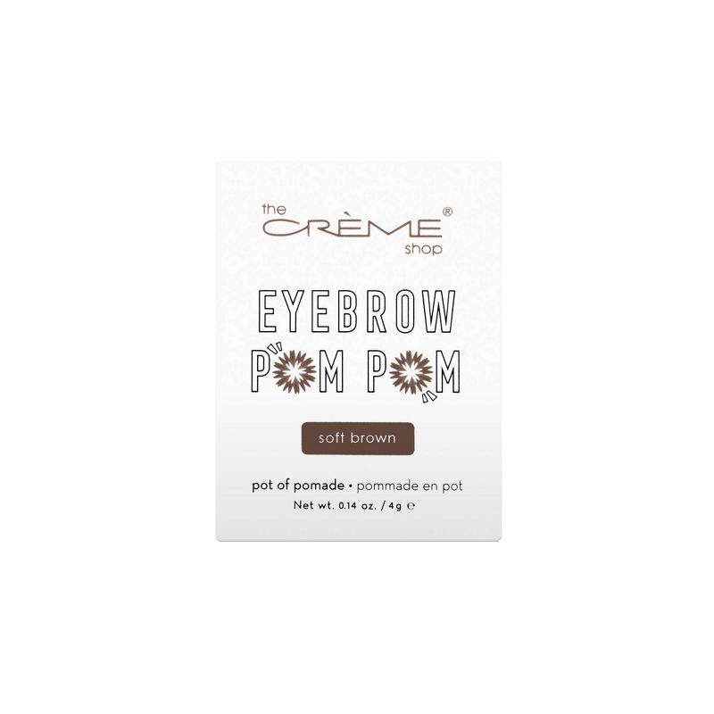 The Crème Shop Eyebrow Pom Pom Soft Brown