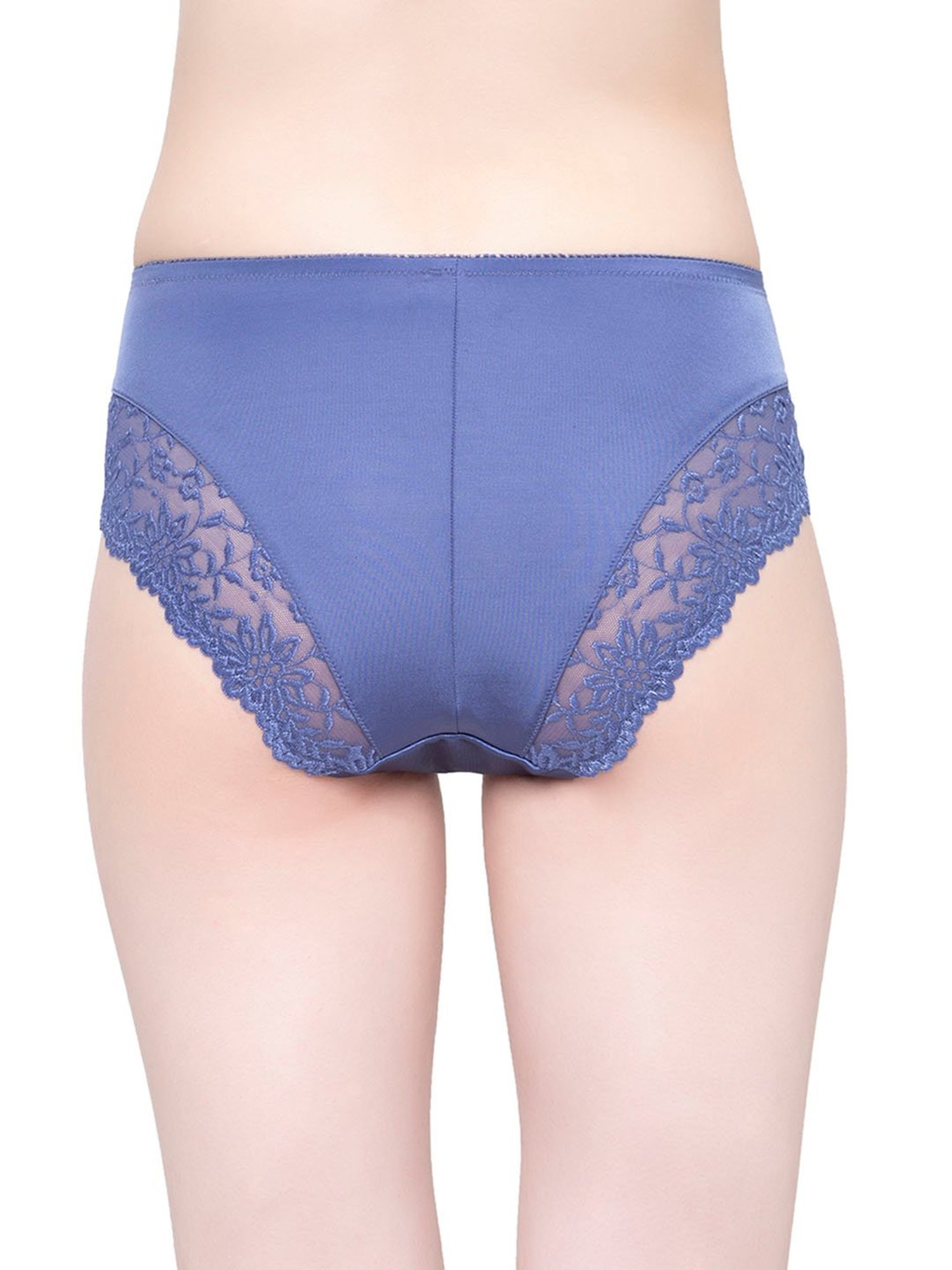 Triumph Navy Women Ladyform Soft Full Coverage Maxi Brief