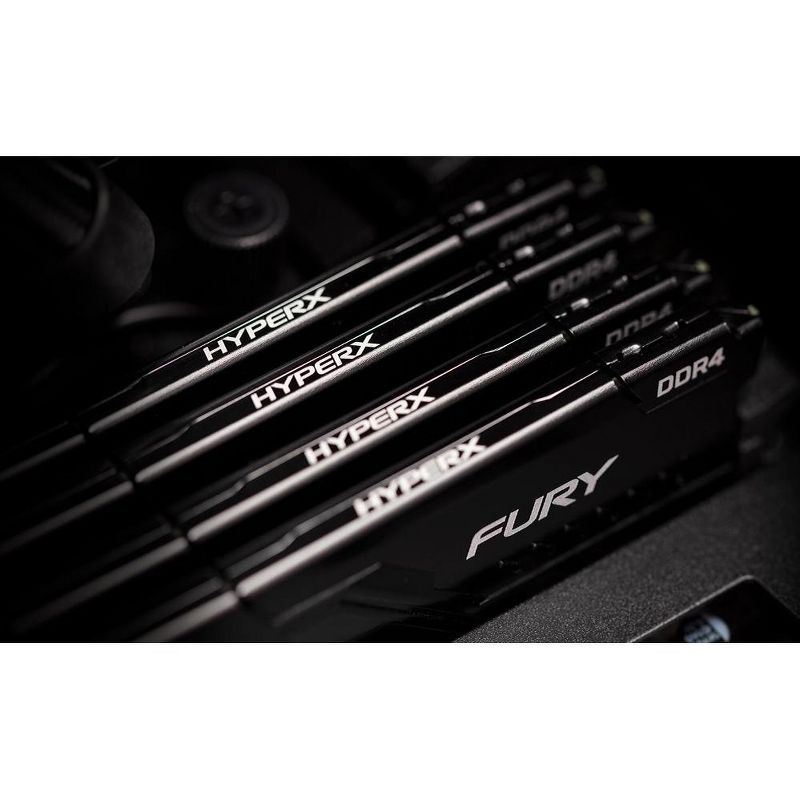 HyperX FURY 16GB DDR4 SDRAM Memory Module - For Desktop PC - 16 GB (2 x 8 GB) - DDR4-3200/PC4-25600 DDR4 SDRAM - CL16 - 1.35 V - Non-ECC - Unbuffered