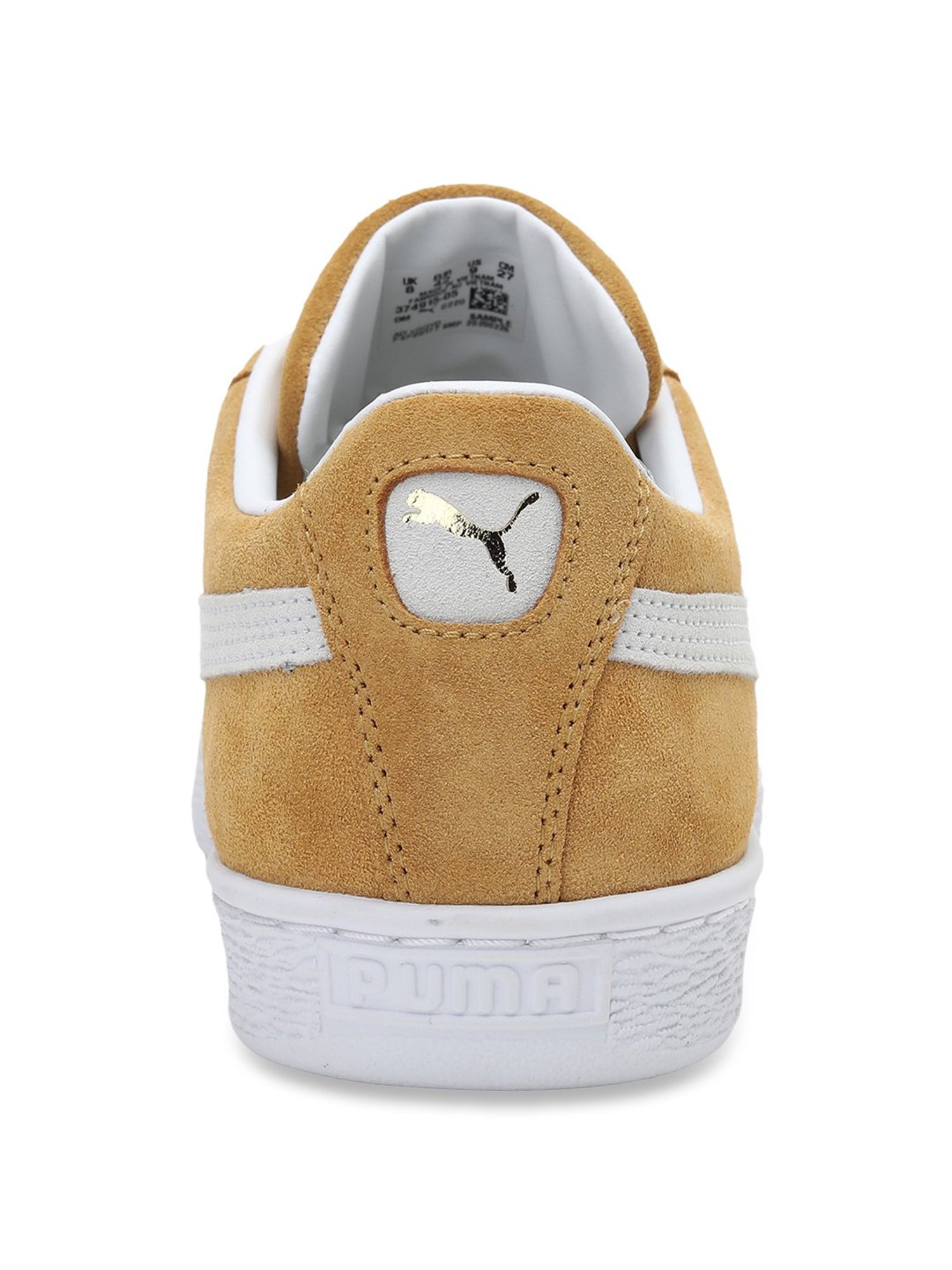 Puma Unisex Suede Classic XXI Mustard Casual Sneakers