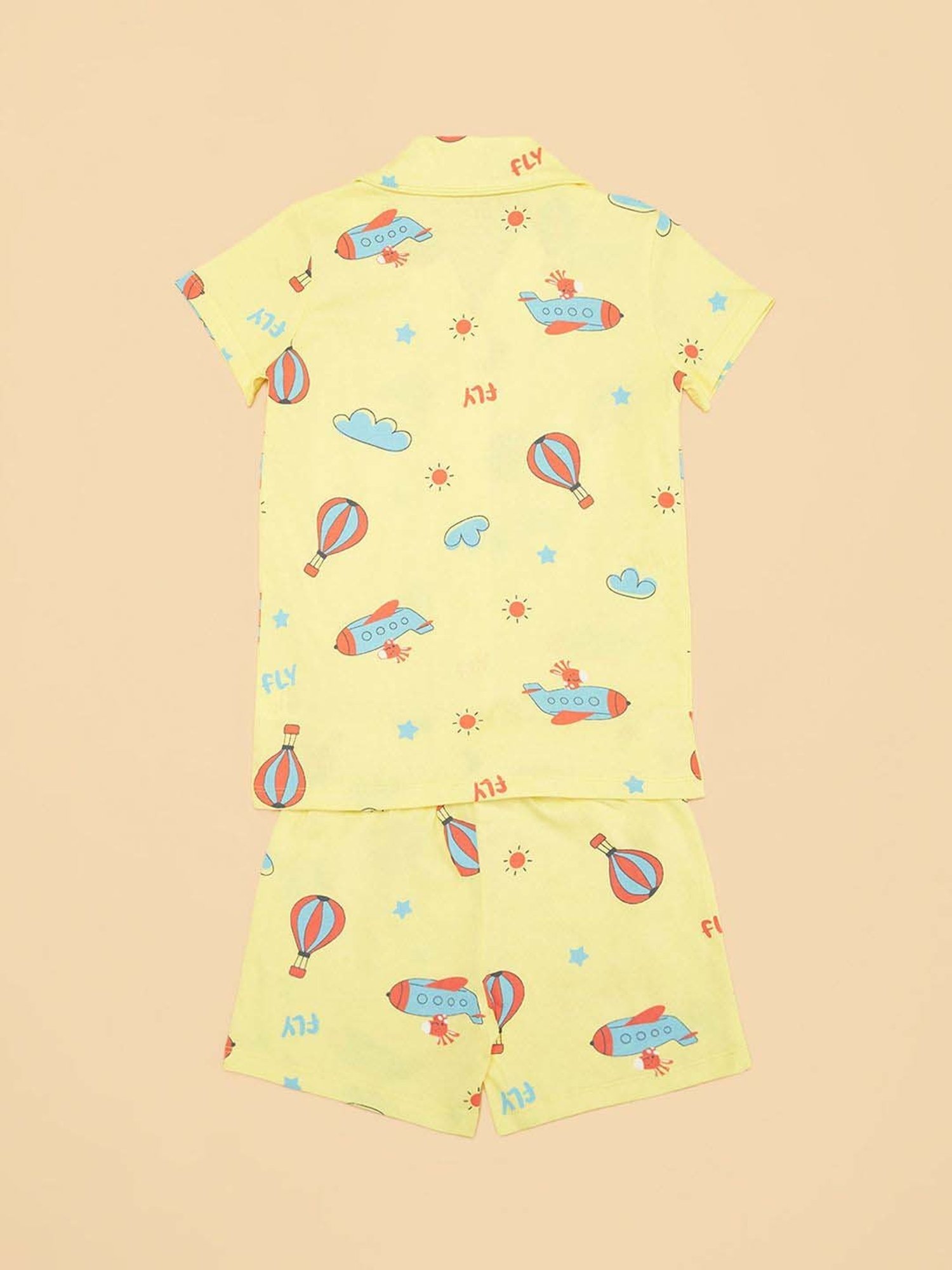 Jockey Girls Black Printed Shorts