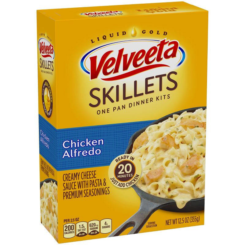 Velveeta Cheesy Skillets Chicken Alfredo 12.5oz