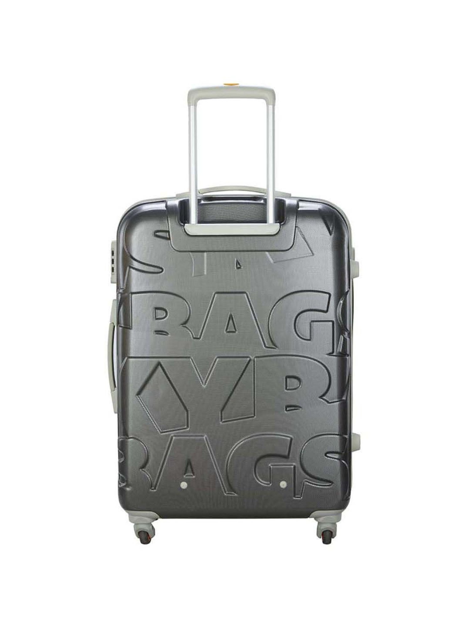 Skybags Ramp Nxt Graphite Textured Hard Medium Trolley Bag - 49 cm