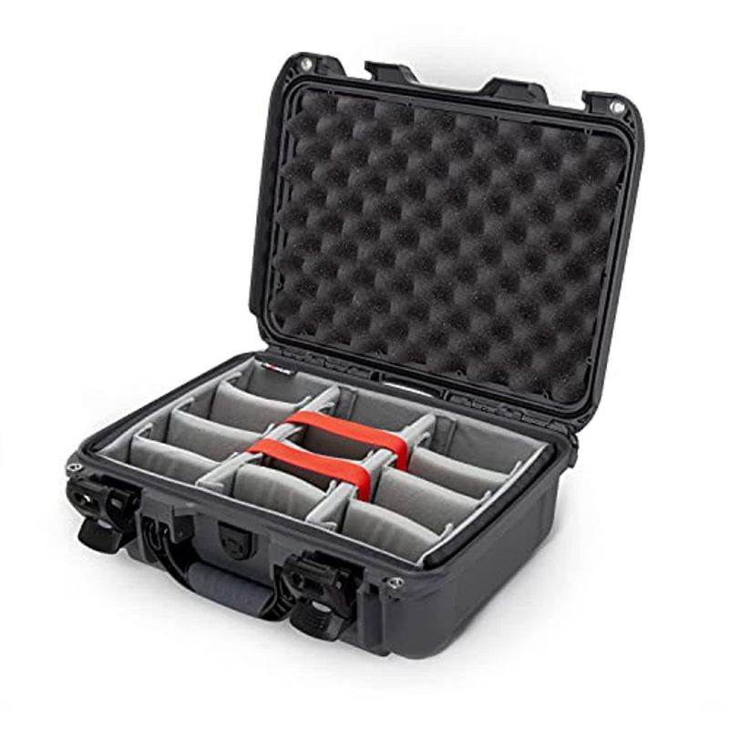 Nanuk 920 Waterproof Hard case with Padded Dividers - graphite
