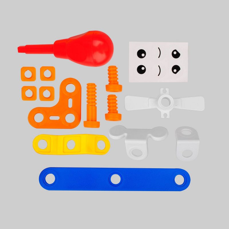 64pc Build Your Own Car Kit - Bullseye's Playground™