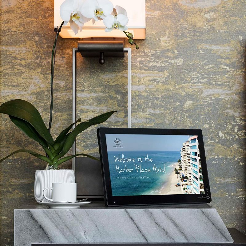 Nixplay 15.6 Inch Simple, scalable and Stunning Digital Signage, Ready to use Right Out of The Box, Remote Content Management, Free Software Trial Included