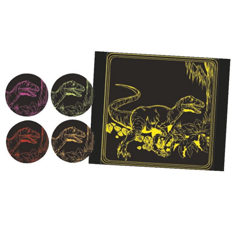 Creativity Street Now You See It Etch Paper, Fluorescent Colors, 50 Sheets