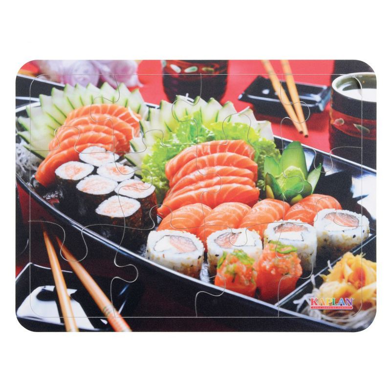 Kaplan Early Learning Cultural Food Puzzles - Set of 6