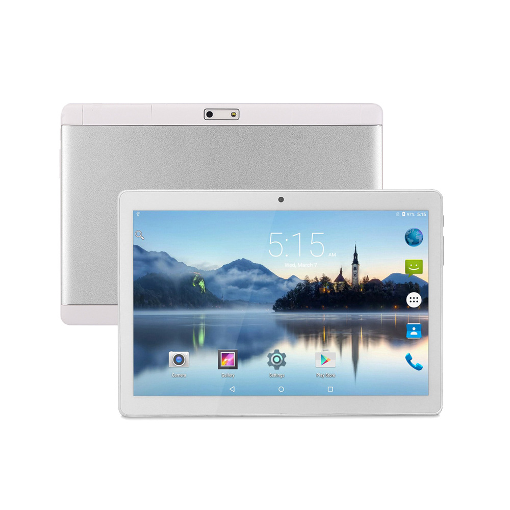 Mini Tablet 10.1 Inch WIFI IPS 1.6GHz 10.1 Inch 5-7 hours Tablet Silver TABLET-CX-1018-S