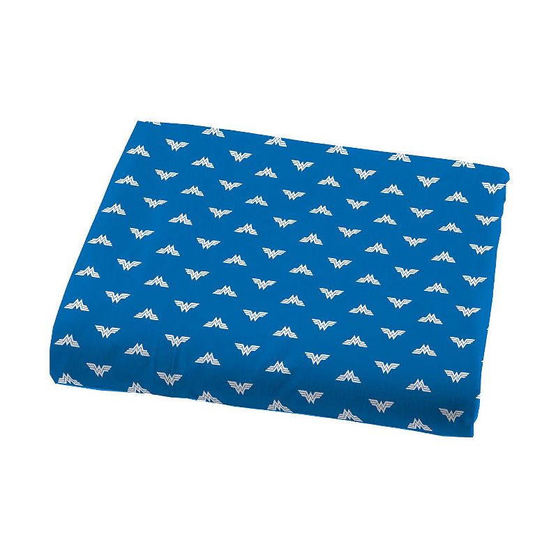 4pc Classic Wonder Woman Full Bed Sheet Set I am Wonder Woman Bedding Accessories - DC Comics..