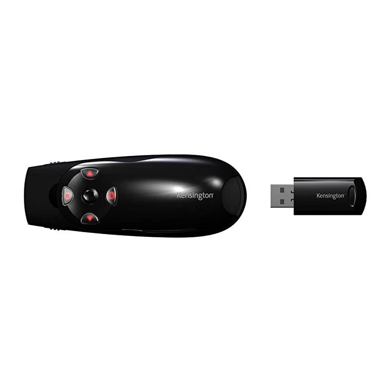 Expert Wireless Presenter with Red Laser Pointer and Cursor Control (K72425AM)