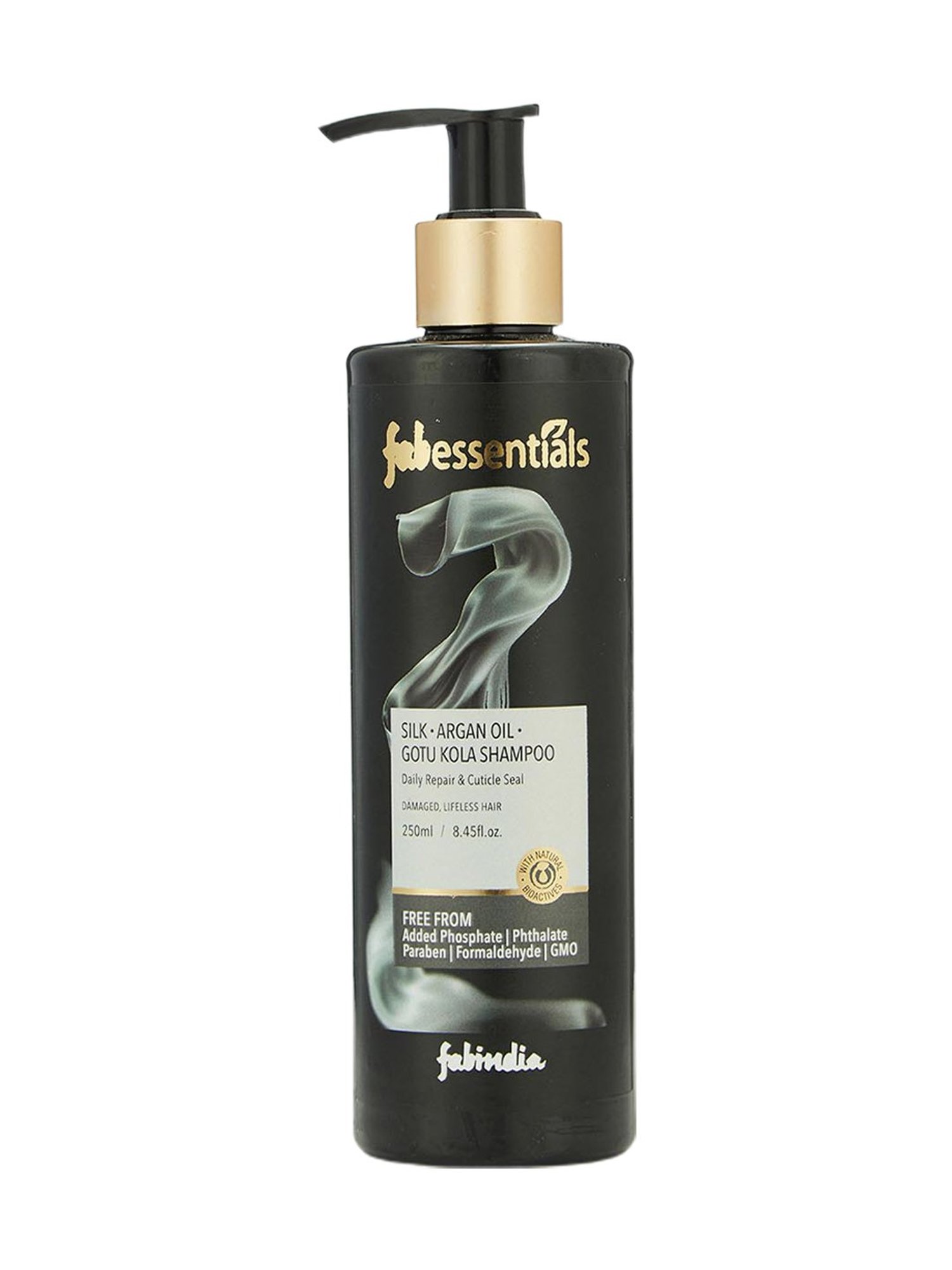 Fabessentials Silk, Argan Oil & Gotu Kola Shampoo - 250 ml
