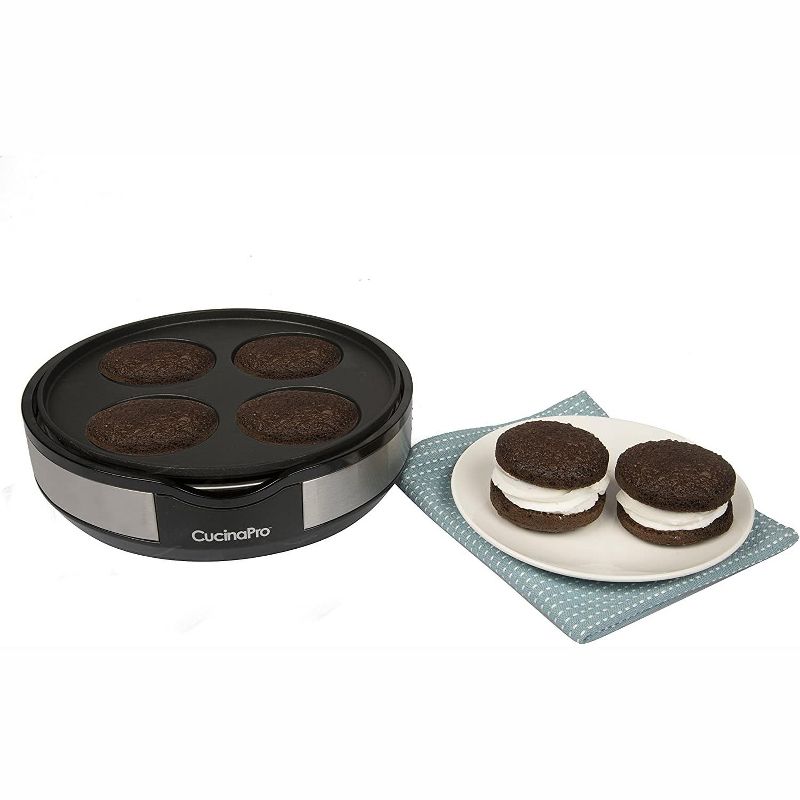 CucinaPro Electric Non-stick Multi Baker with 3 Interchangeable Plates