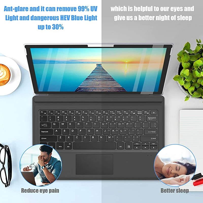 Microsoft Surface Pro X Privacy Screen Protector FilterEasy OnOff Removable Screen Film AntiSpyAntiGlare Glass Laptop Filter 13