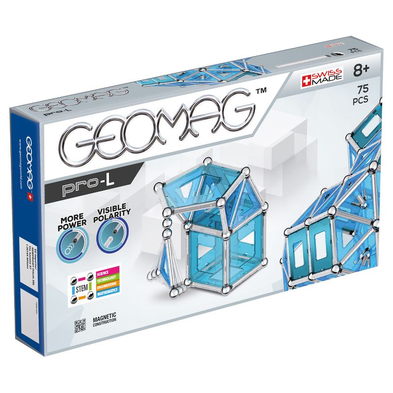 Geomag PRO L - 75pc Magnetic Construction Set