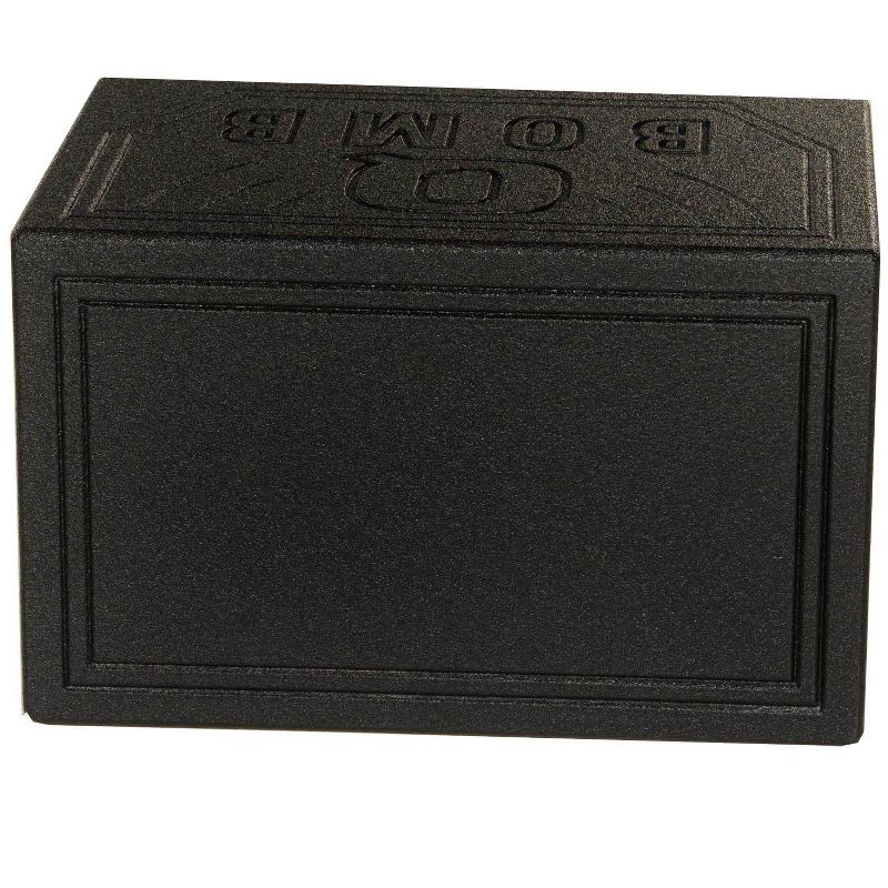 QPower QBOMB12VL Single 12" Vented Ported Car Subwoofer Sub Box Enclosure QBOMB