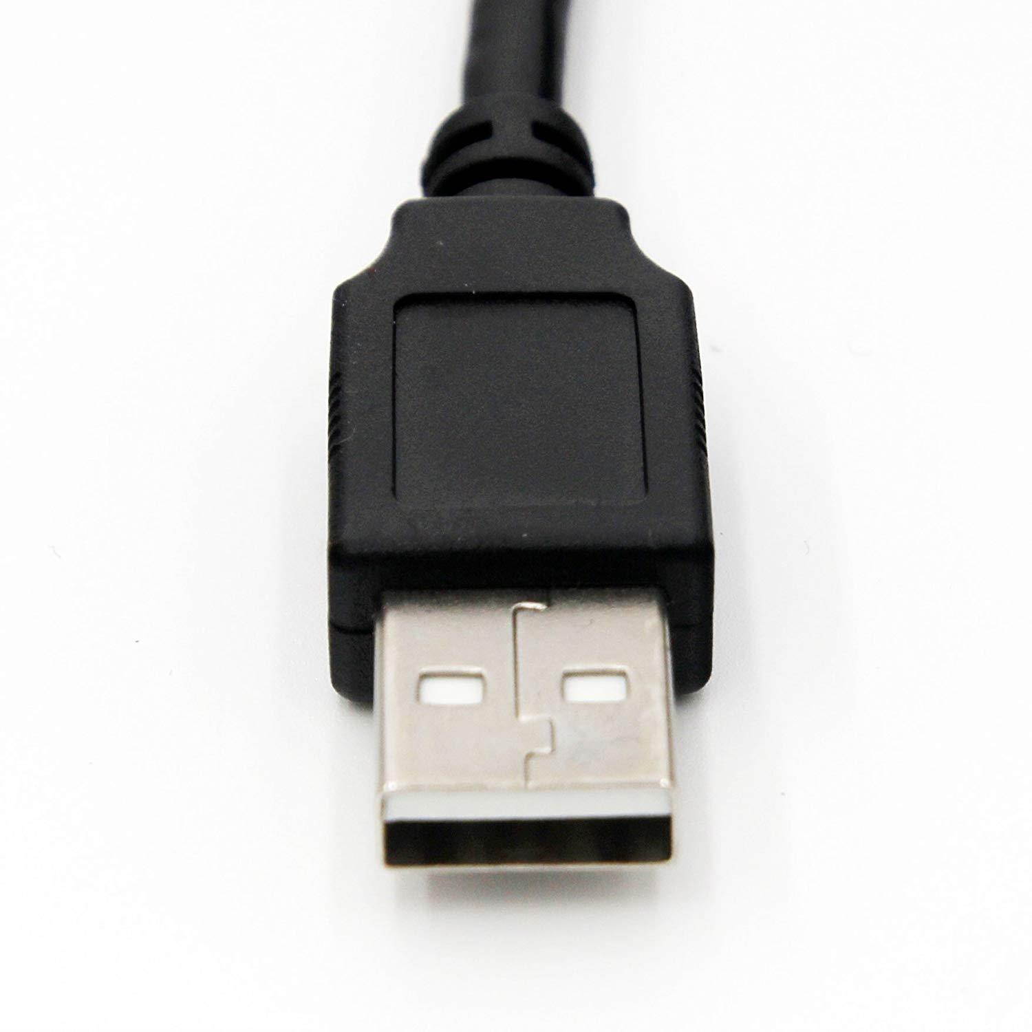 WAWPI USB Printer Cable A to B for 25 feet black