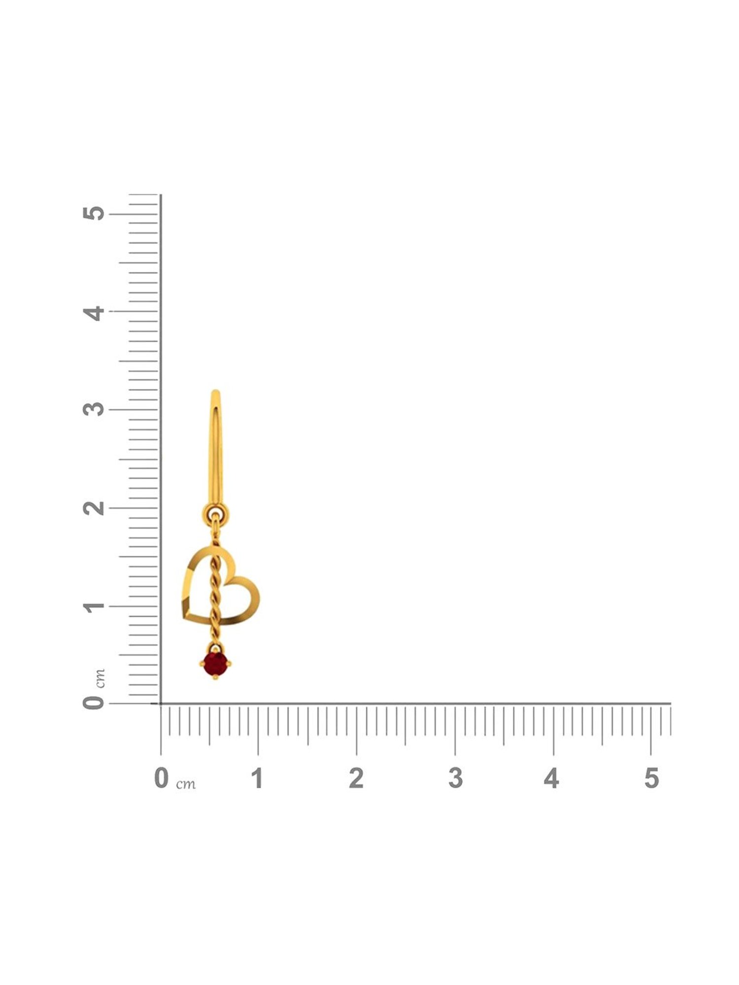 P.C. Chandra Jewellers 18k Gold Earrings for Women