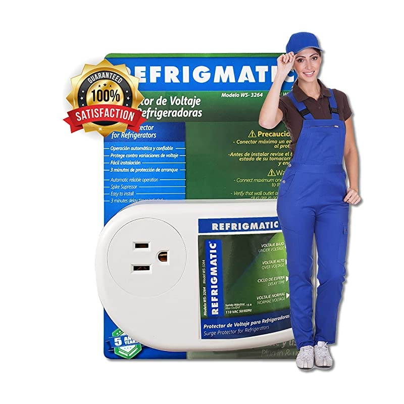 MEGA Electronic Surge Protector for Big Refrigerators 27 cu. ft. or More