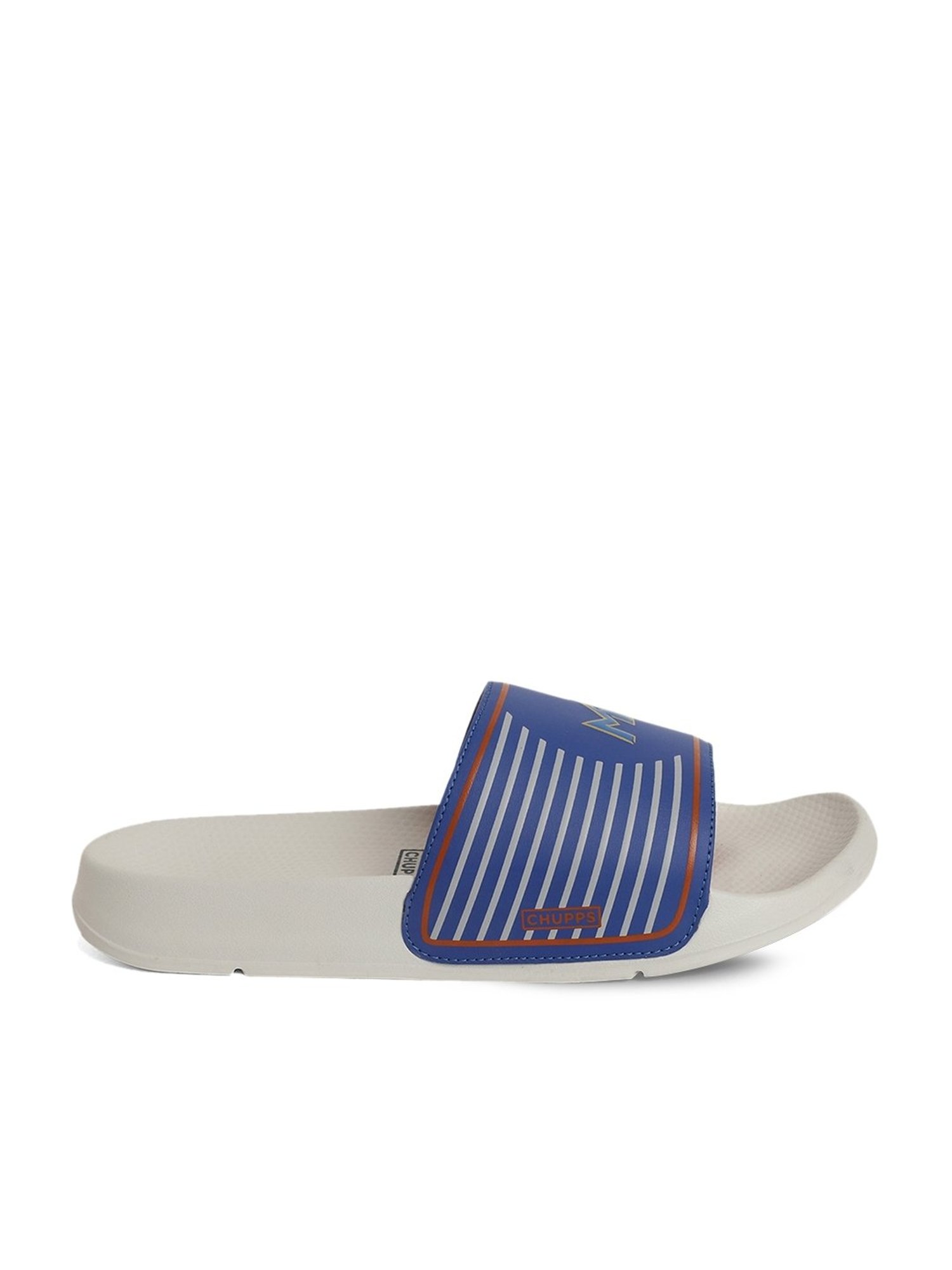 Chupps Men's MI Official Blue Slides