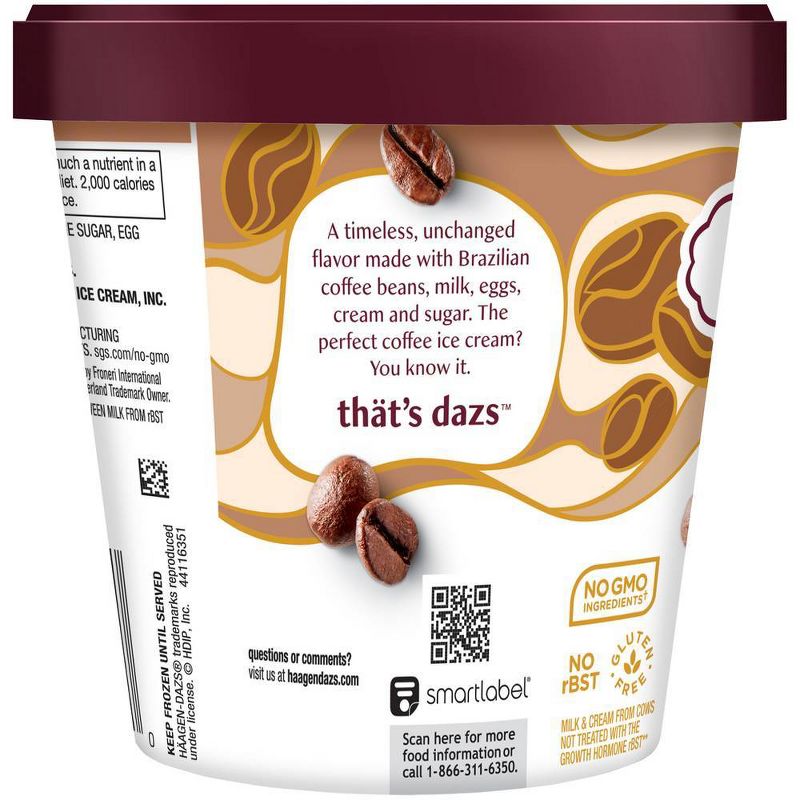 Haagen-Dazs Coffee Ice Cream - 14oz