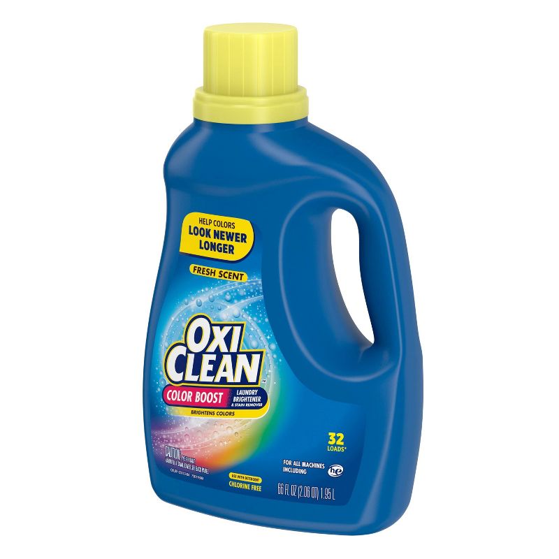 OxiClean Color Boost Color Brightener plus Stain Remover Liquid Fresh Scent - 66 fl oz
