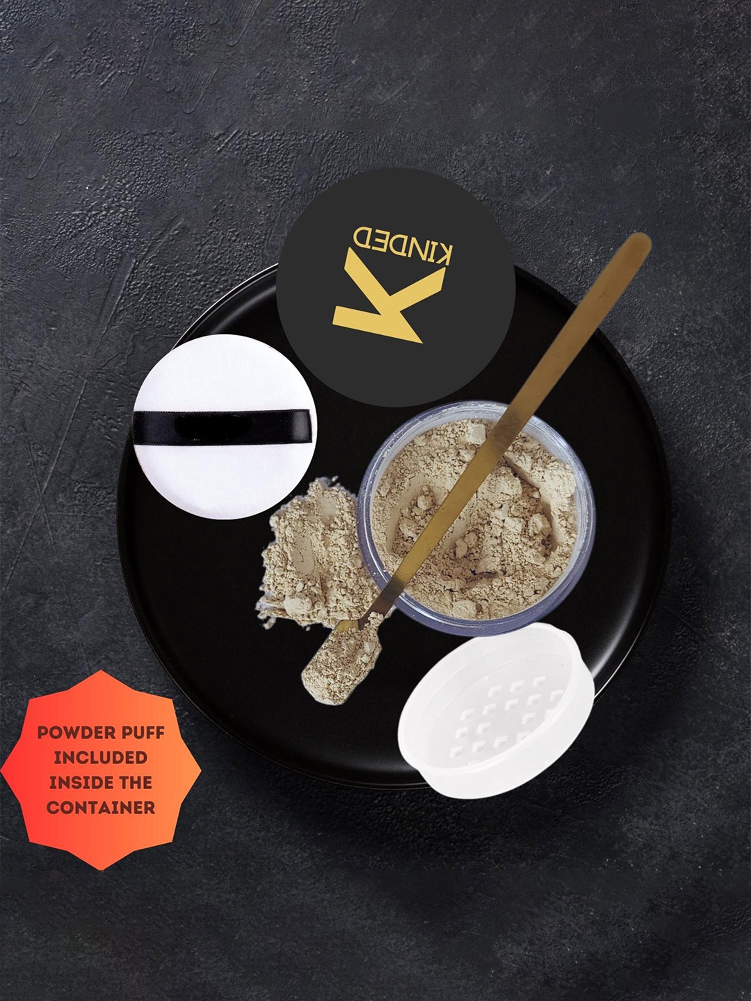 KINDED Setting Loose Powder Natural Nude - 30 gm