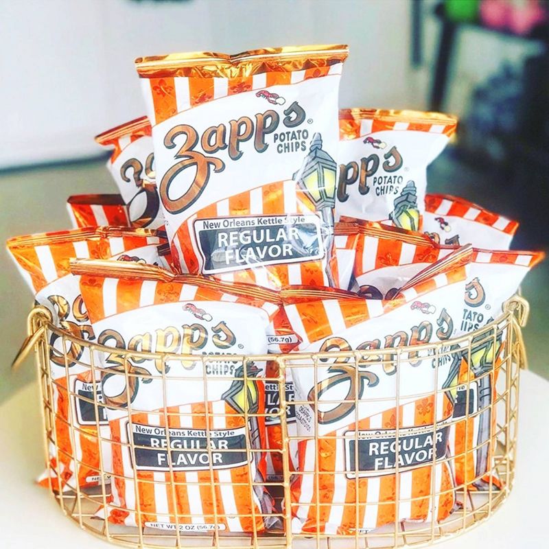 Zapp's New Orleans Kettle Style Regular Flavored Potato Chips - 5oz