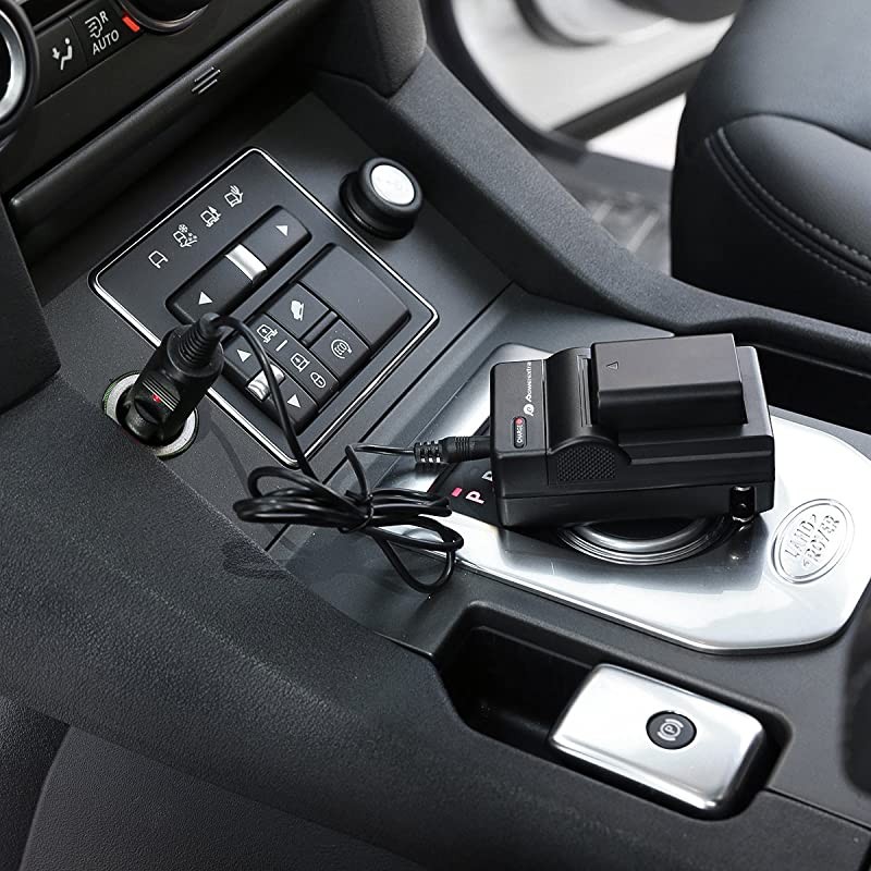 Battery 4Pack and Charger for Sony NPFW50 and Sony Alpha a6500 Alpha a6300 Alpha a6000 Alpha a7 II Alpha a7R II Alpha a7S II Alpha a5000 Alpha a5100 Digital Camera