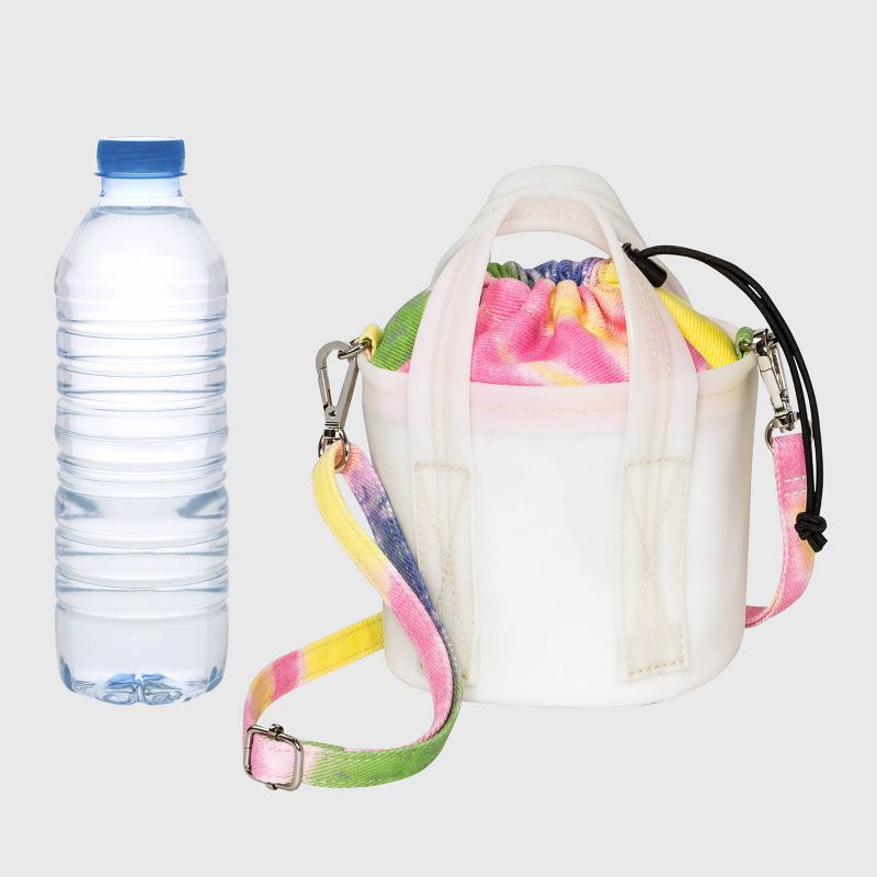 Tye Dye Drawstring and Tab Closure Handle Bucket Bag - Wild Fable™