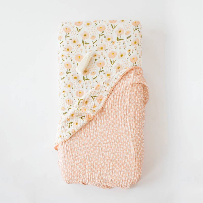 Clementine Kids Blush Bloom Crib Sheet