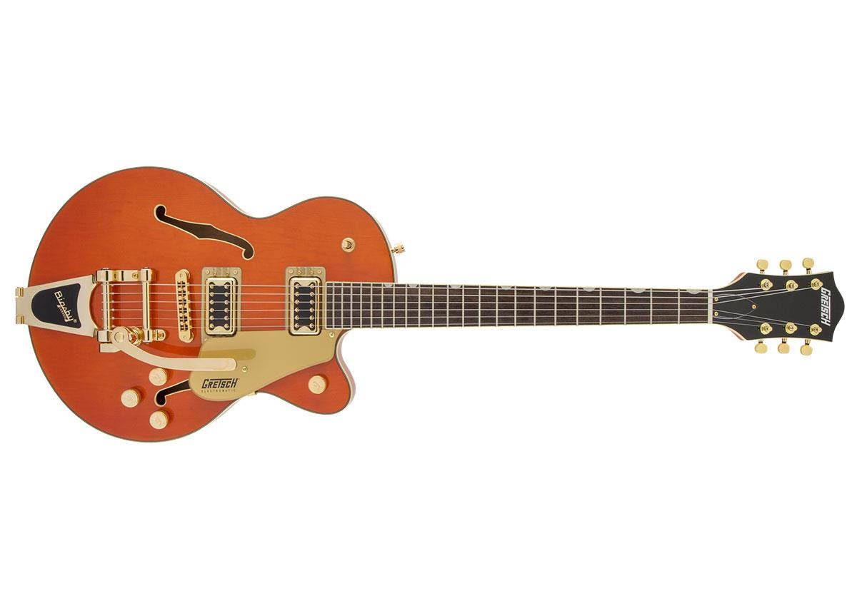 Gretsch G5655TG Electromatic Center Block Jr. Semi-Hollow Electric Guitar (Orange Stain)