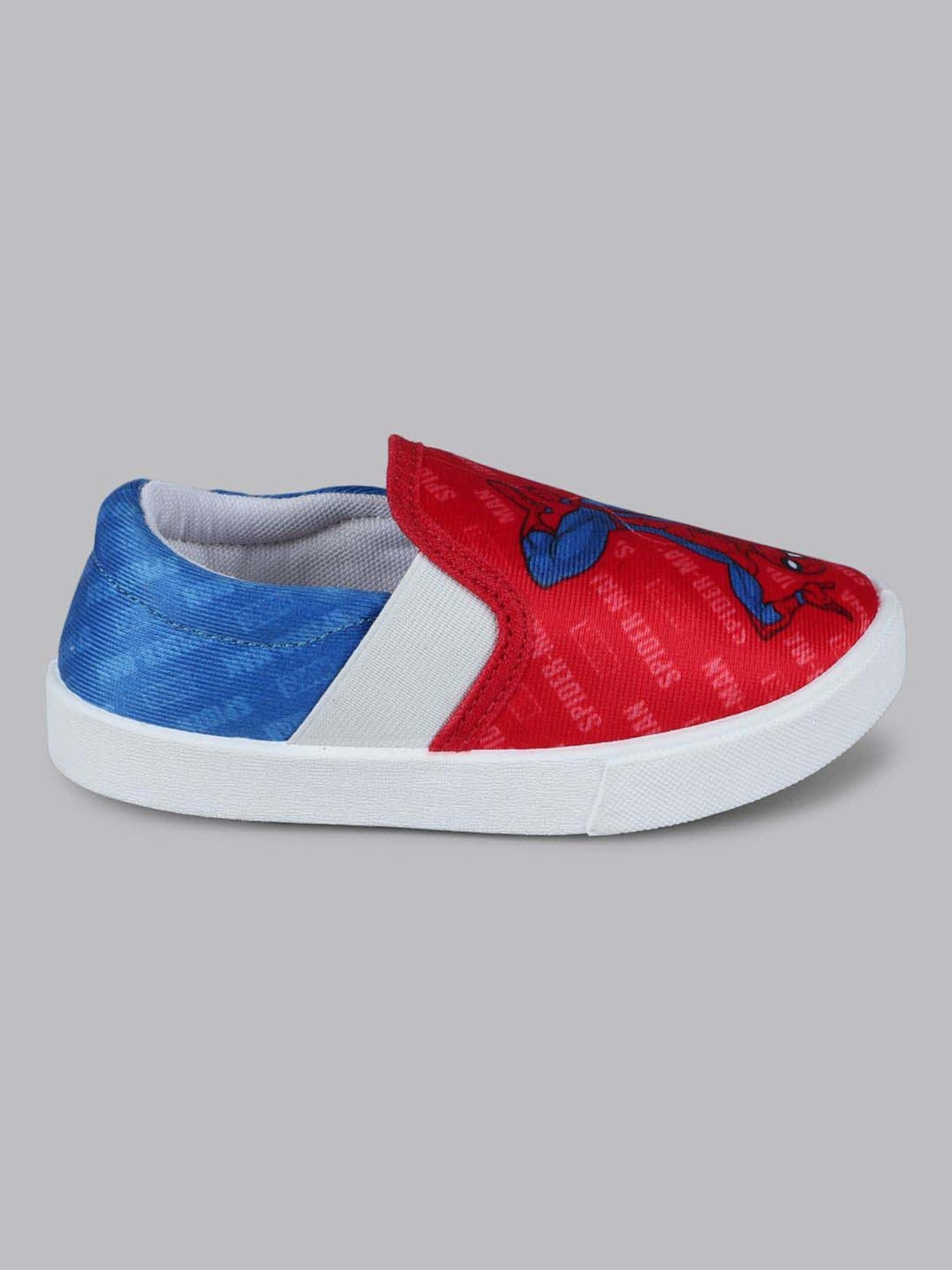 Kidsville Boys Red & Blue Casual Wear Shoe