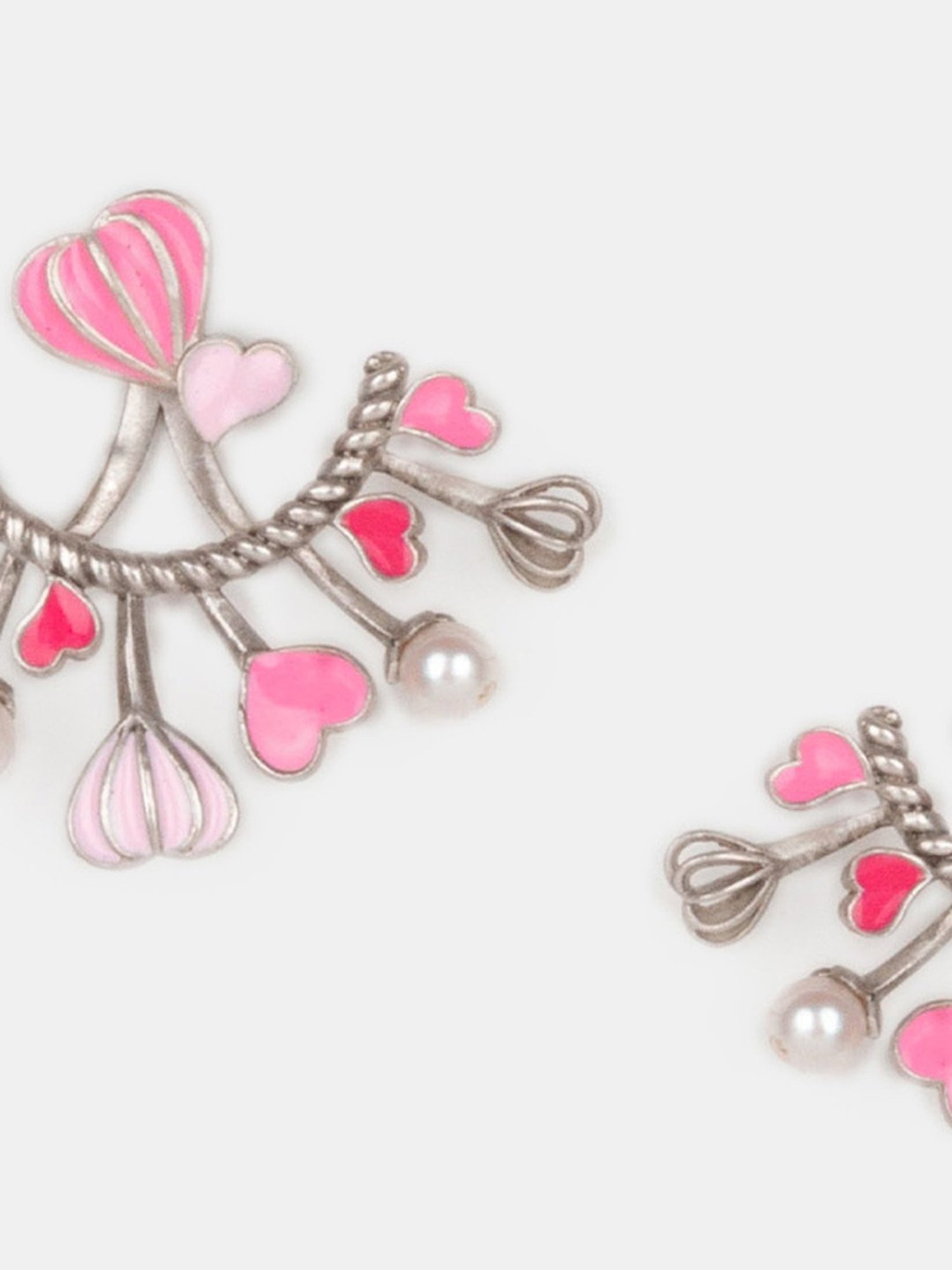 Shaya 92.5 Sterling Silver For the Love of Pushing Boundaries Earrings for Women