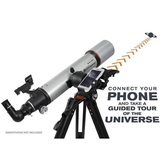 Celestron StarSense Explorer DX 102AZ Smartphone App-Enabled Refractor Telescope