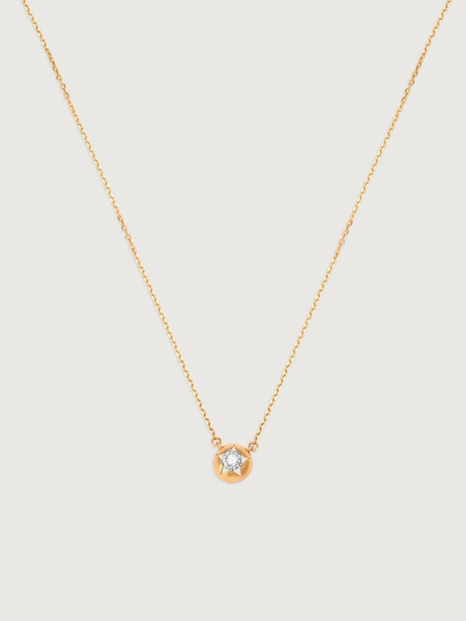 Mia by Tanishq Starry Trails Studded 14k Gold & Diamond Necklace