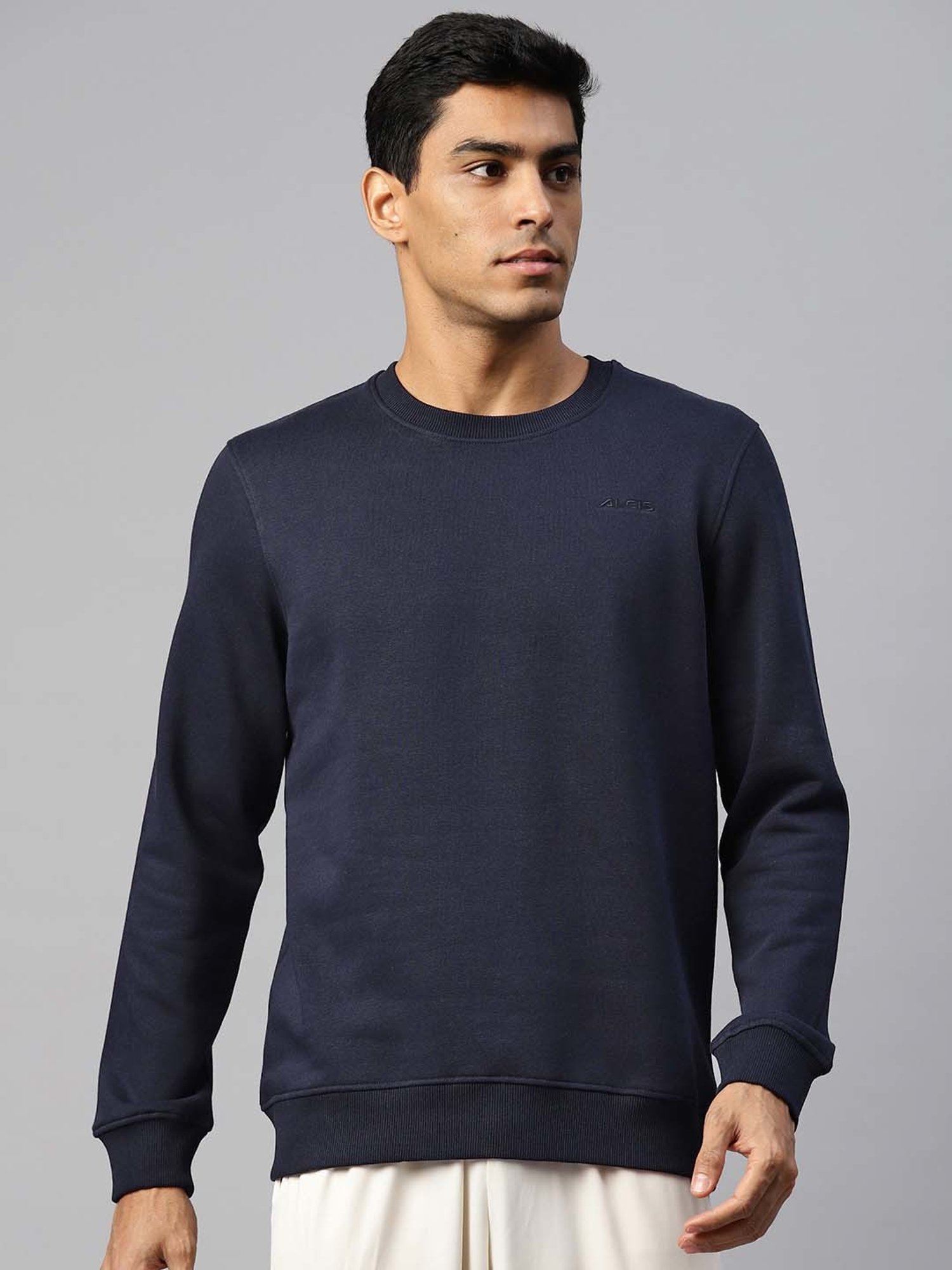 ALCIS Navy Regular Fit Sweatshirt