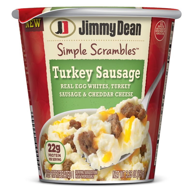 Jimmy Dean Simple Scrambles Turkey Sausage - 5.35oz