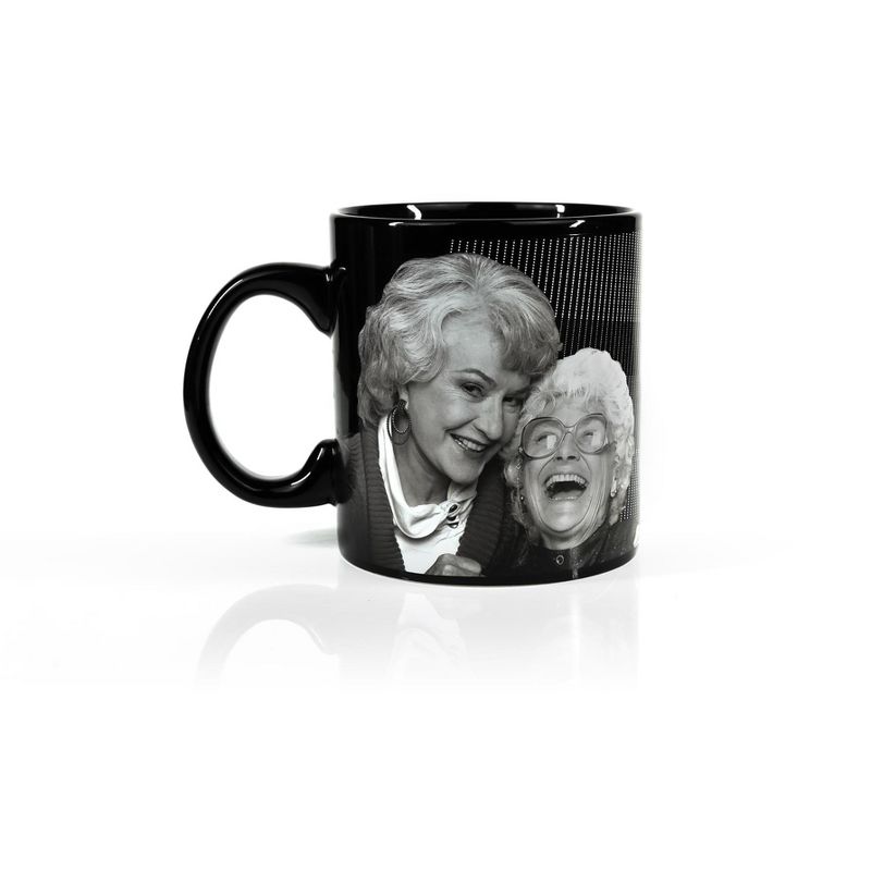 Just Funky The Golden Girls Coffee Mug | Golden Girls Laughing Cast | Holds 20 Ounces
